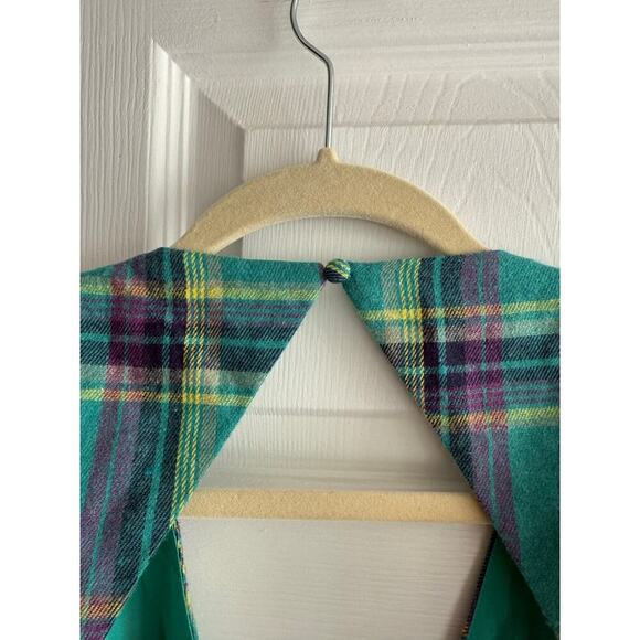 Princess Polly Emeri Minidress Green Check Plaid size 2 - Picture 8 of 9